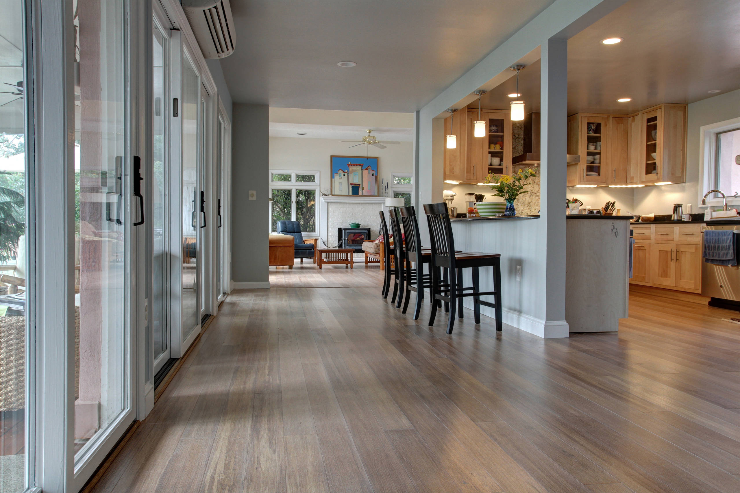 Bamboo Themed Kitchen  Ambient Bamboo Floors