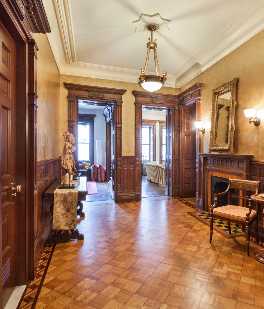 Apartment Renovation in NYC Landmark Traditional Entry New York by Francoise Bollack