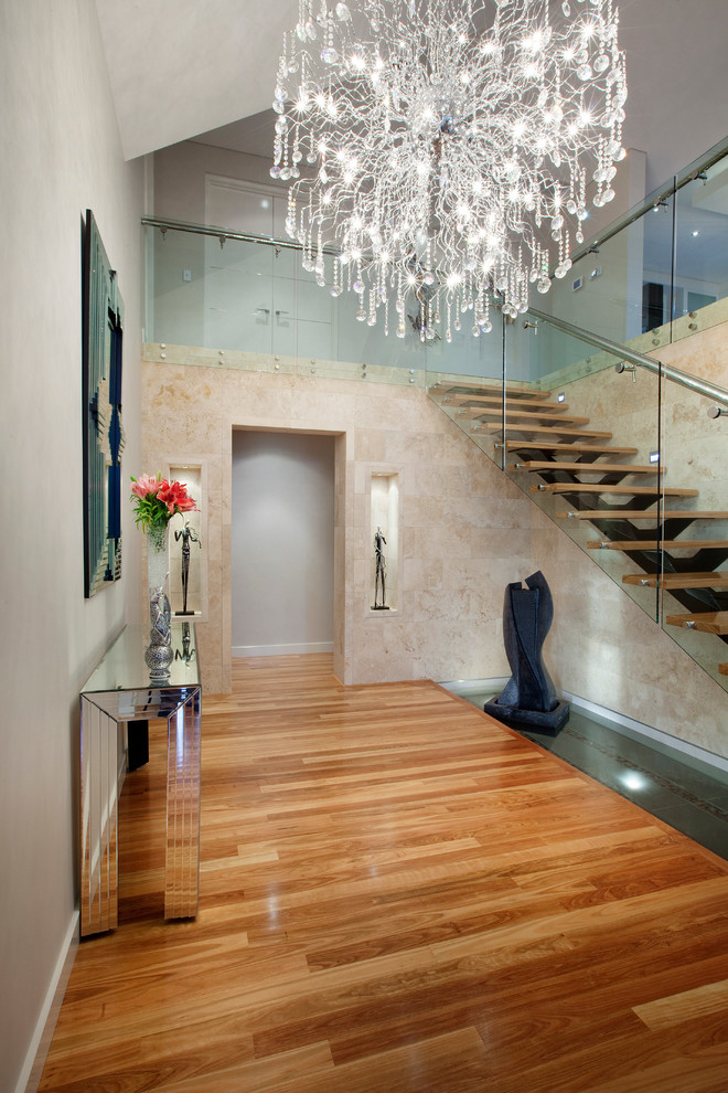 Inspiration for a contemporary entryway remodel in Perth