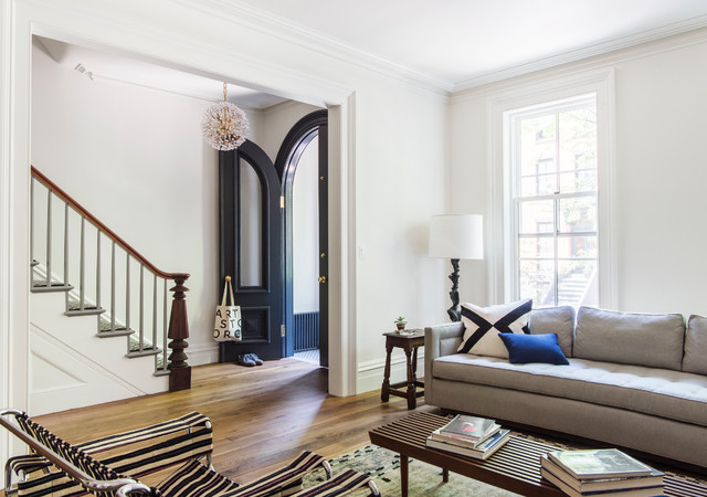 Architecture Design By Elizabeth Roberts Klassisch Modern Eingang New York Von Baba Antique Wooden Floors Original Surface Houzz
