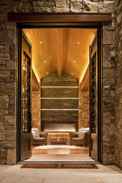 6 Ways To Light Up Stone And Brick Indoors Out - Interior Stone Wall Lighting Ideas