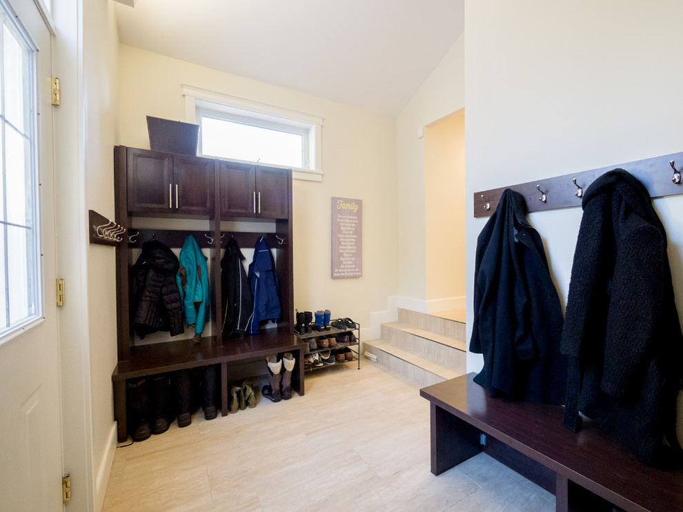 Aspen Gardens Renovation Modern Entry Edmonton by Contact