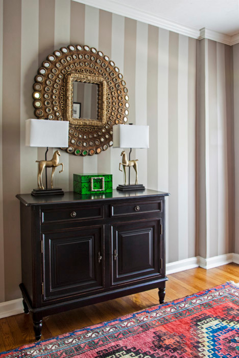 Design ideas for an eclectic entrance in Philadelphia.