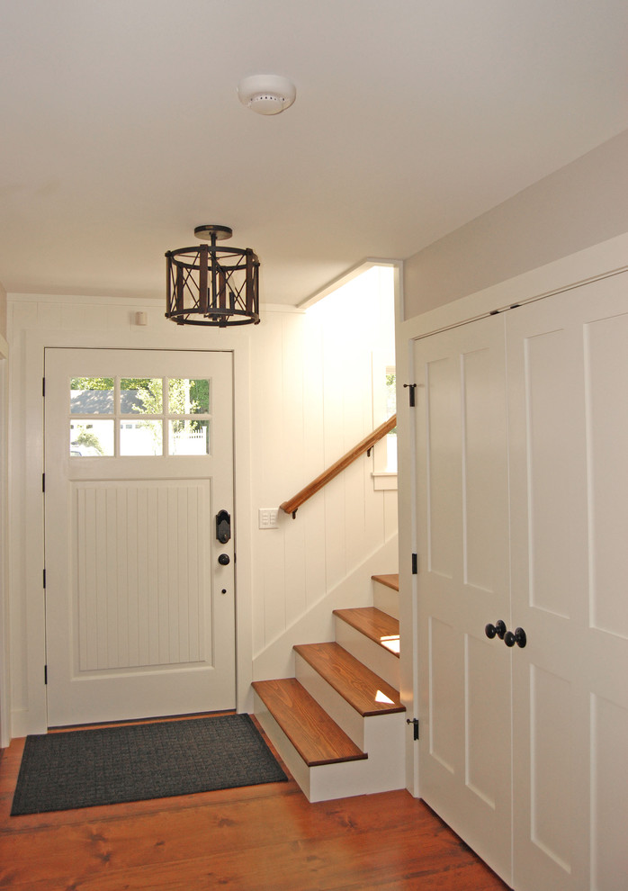This is an example of a traditional entrance in Burlington.