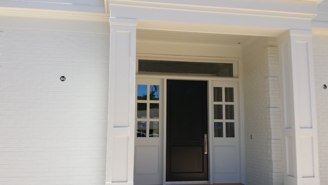 Black and White Entry Door - Traditional - Entry - Los Angeles - by ...