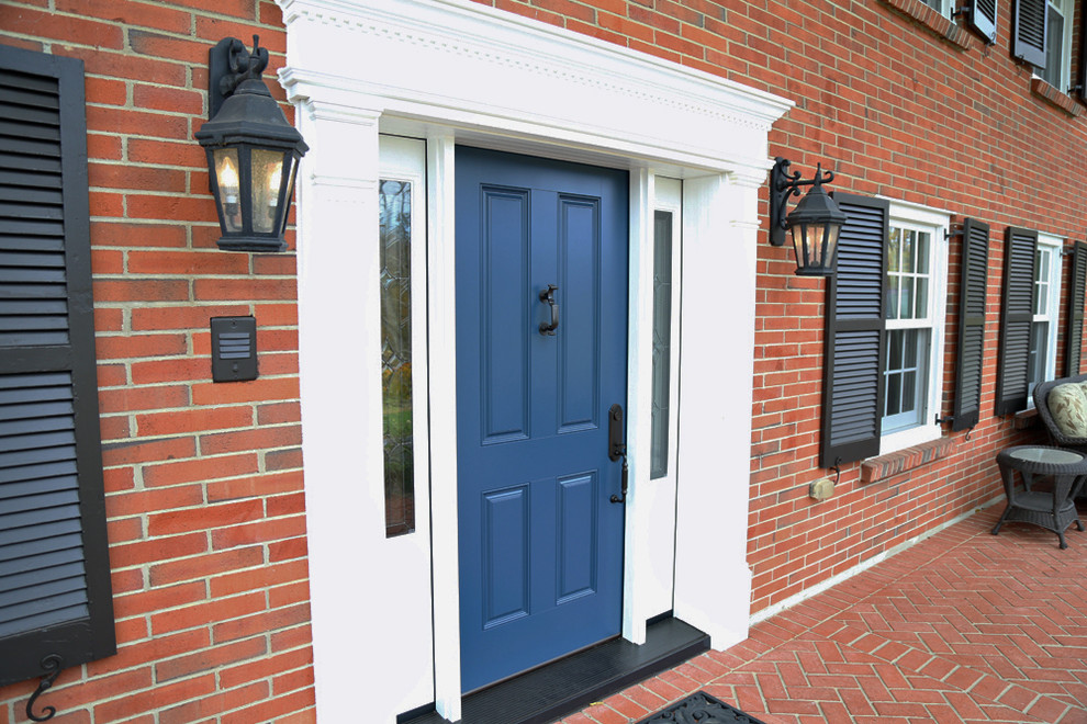 Blue Provia Entry Door Traditional Entry Louisville by Door