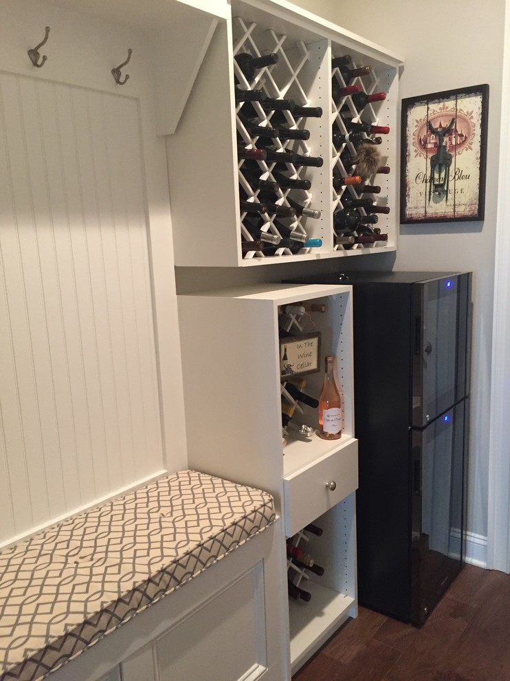 Design ideas for a small traditional boot room in Charleston.
