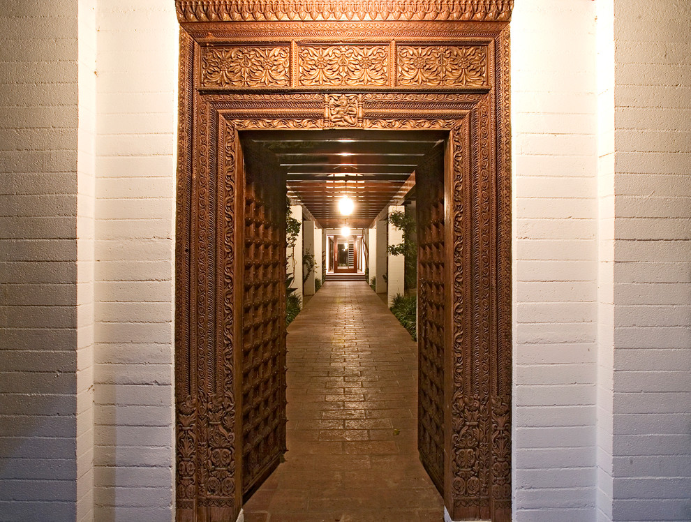 Mid-Century Eingang in Los Angeles