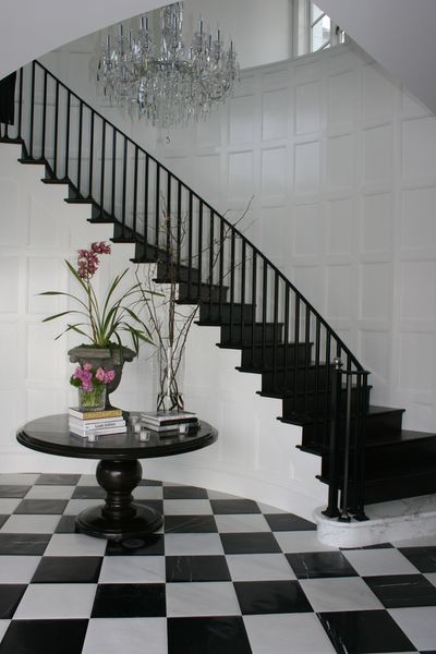 Inspiration for a contemporary entryway remodel in Orange County