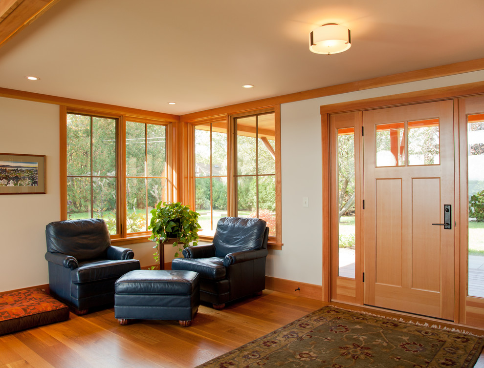 Burlington Vermont Lakefront House Rustic Entry Burlington by