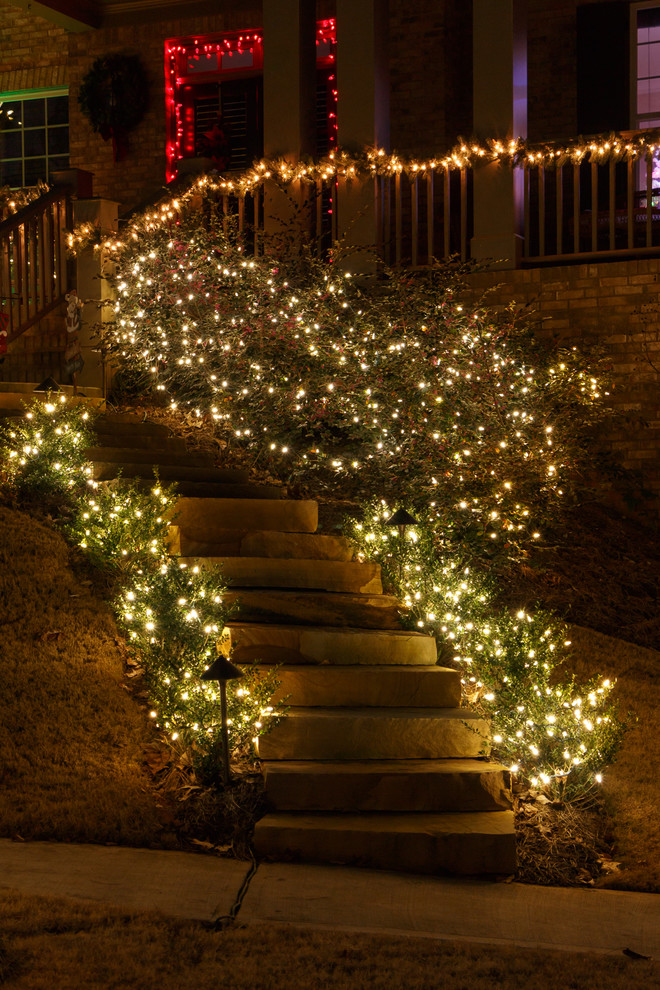 Canton, GA Christmas Lighting Project 2 Traditional Entry