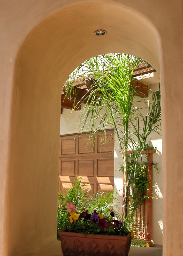Foto di un ingresso o corridoio stile americano
