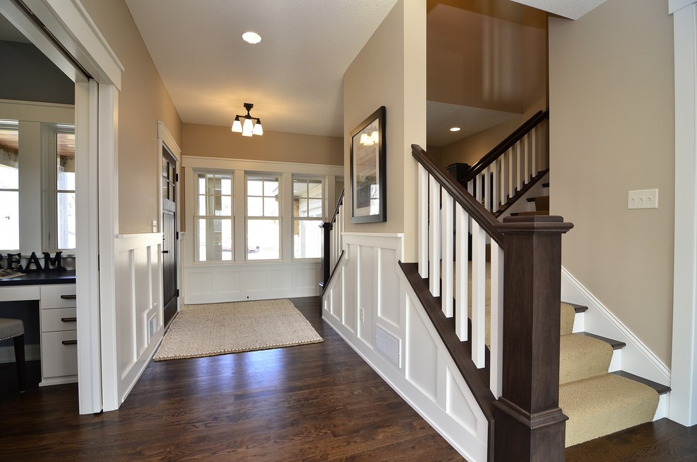 Chanhassen Cottage New Construction Traditional Entry Minneapolis by Highmark Builders