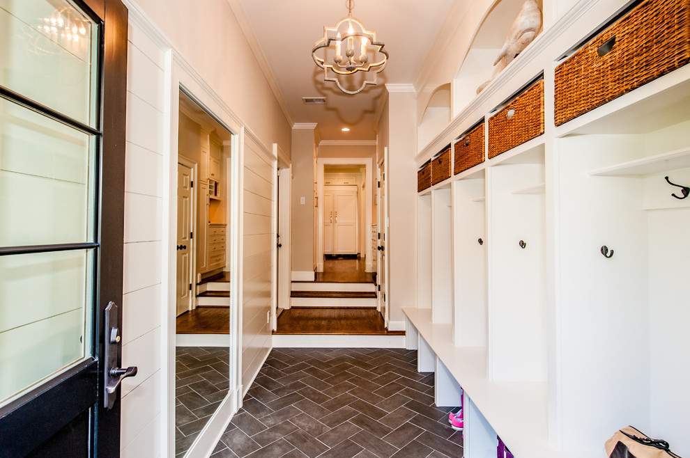 Chevy Chase, MD Traditional House Remodel Traditional Entry DC