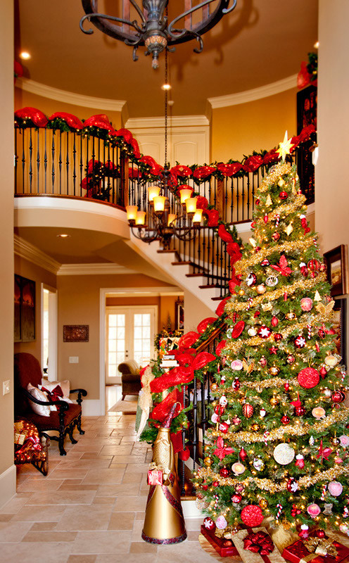 Christmas Decorating - 1 - Traditional - Entry - Nashville | Houzz