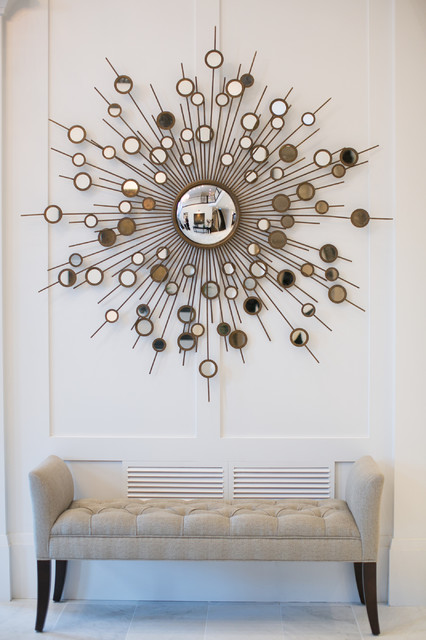 Sunburst Wall Decor - Contemporary - bedroom - Jarlath Mellett