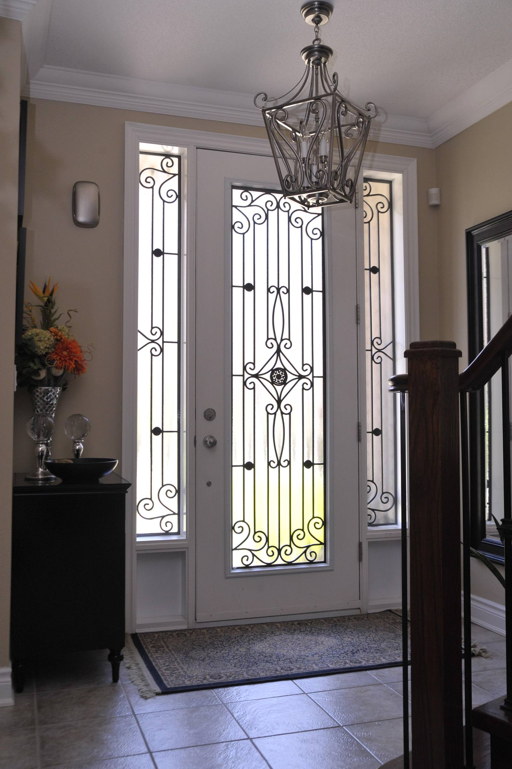 Decorative Wrought Iron Door Panels Shelly Lighting