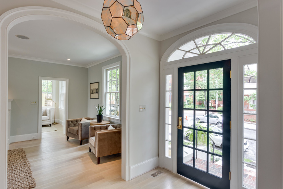 Inspiration for a timeless entryway remodel in DC Metro