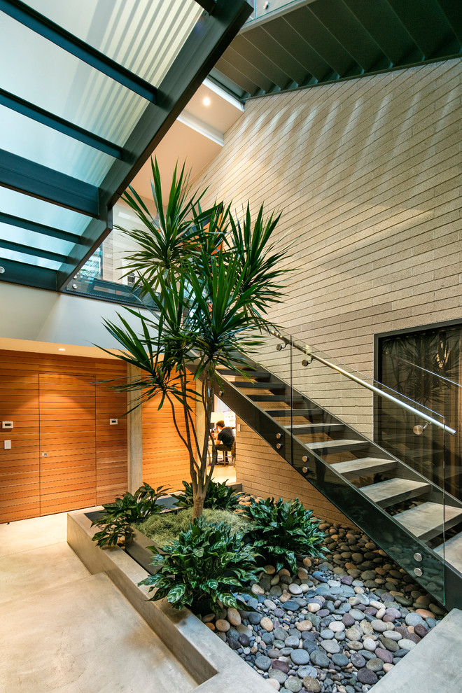 Cohen Residence Modern Entry Los Angeles by Francois Collective