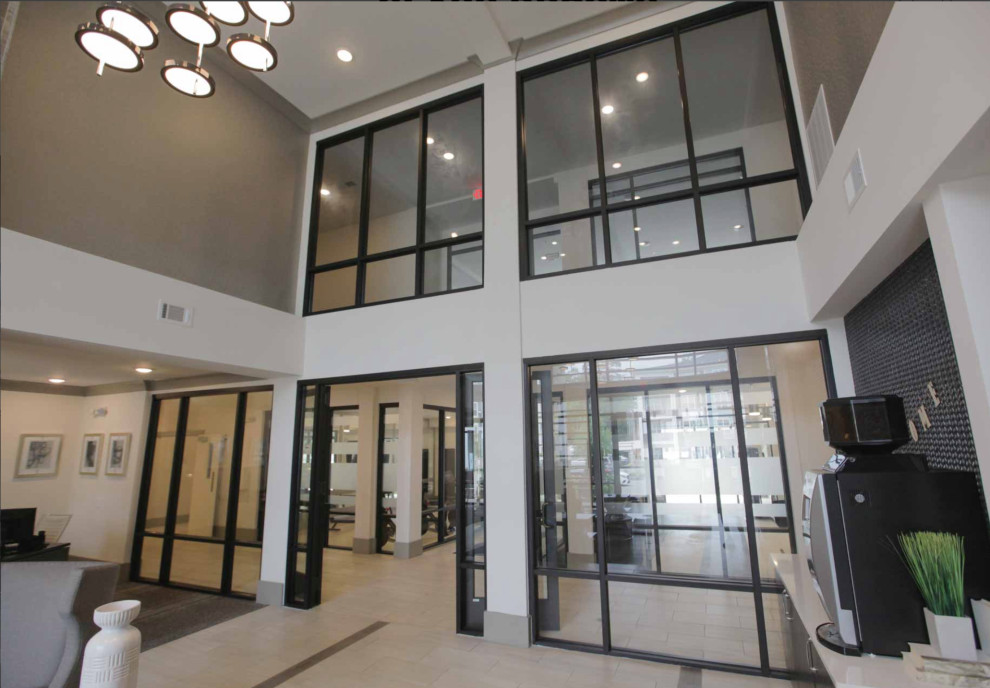 Commercial Glass Enclosures Entry Raleigh by Glass Depots Houzz