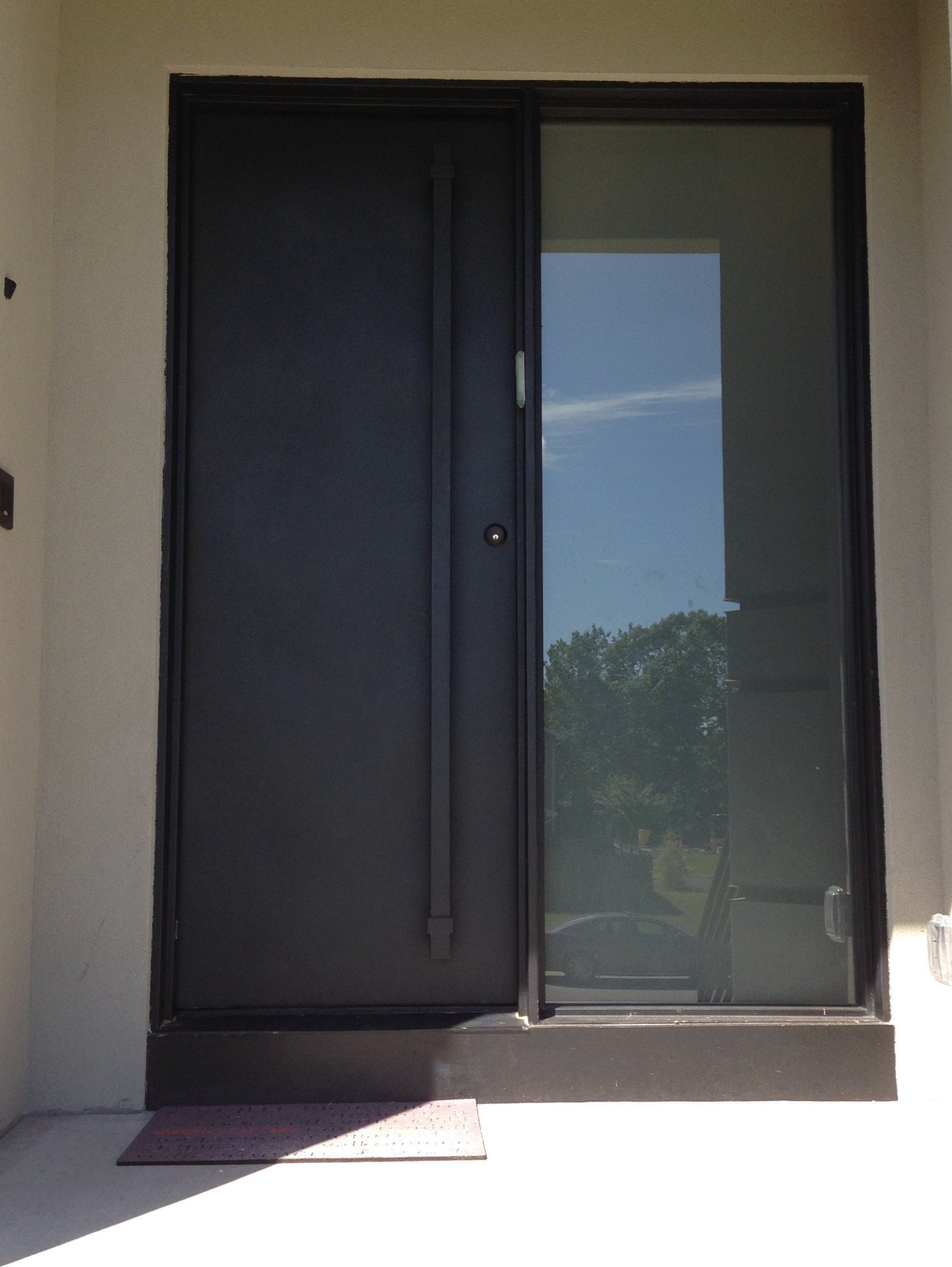 Contemporary Iron Doors Houzz