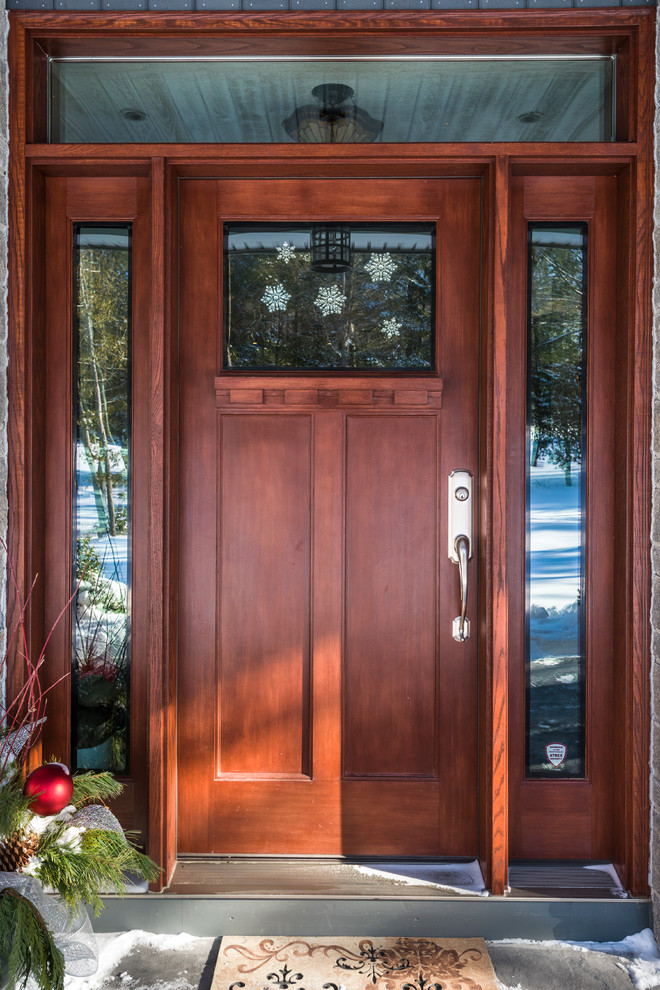 Craftsman Home Tiny Craftsman Entry Toronto by DeCola Windows & Doors Inc. Houzz