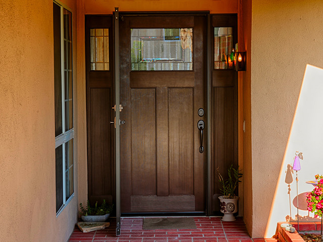 Arts And Crafts Front Door Stock Photo Adobe Stock, 56% OFF