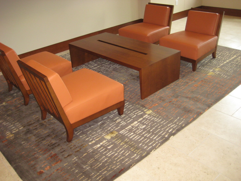 Custom Area rug for Lobby Contemporary Entry Portland Houzz