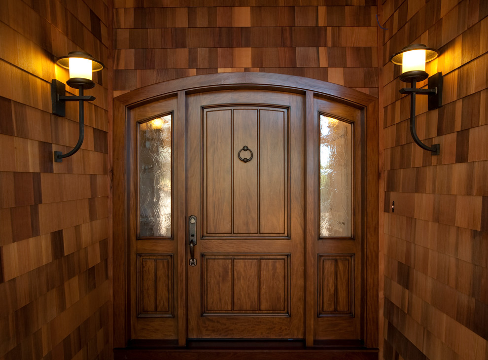 Custom Entry &amp; Exterior Doors Transitional Entry San