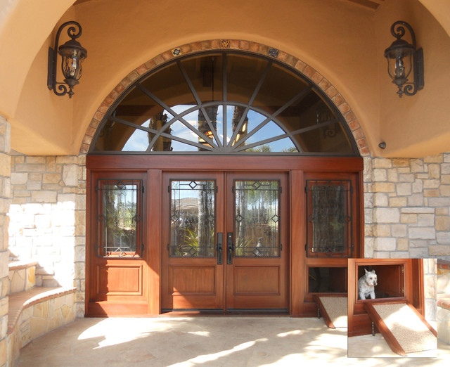 custom wall dog door