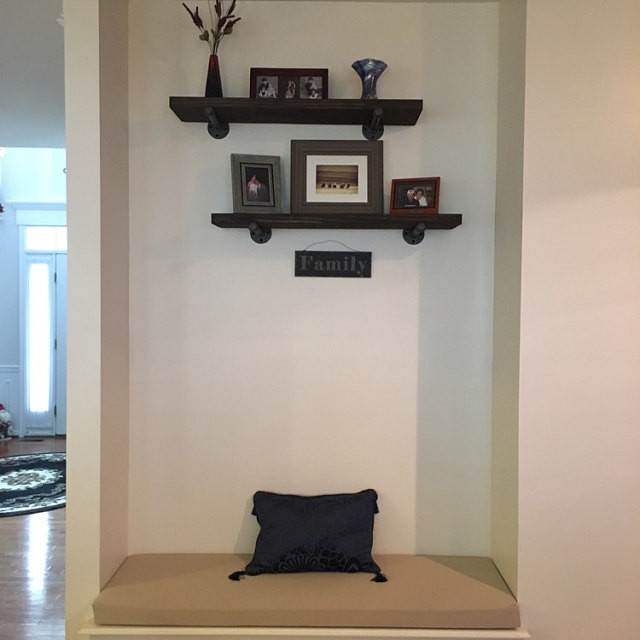 Custom Entryway Hall Bench Cushion Traditional Entry Other by