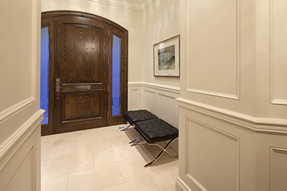 Dunvegan Avenue Contemporary Entry Toronto by Peter A. Sellar Architectural