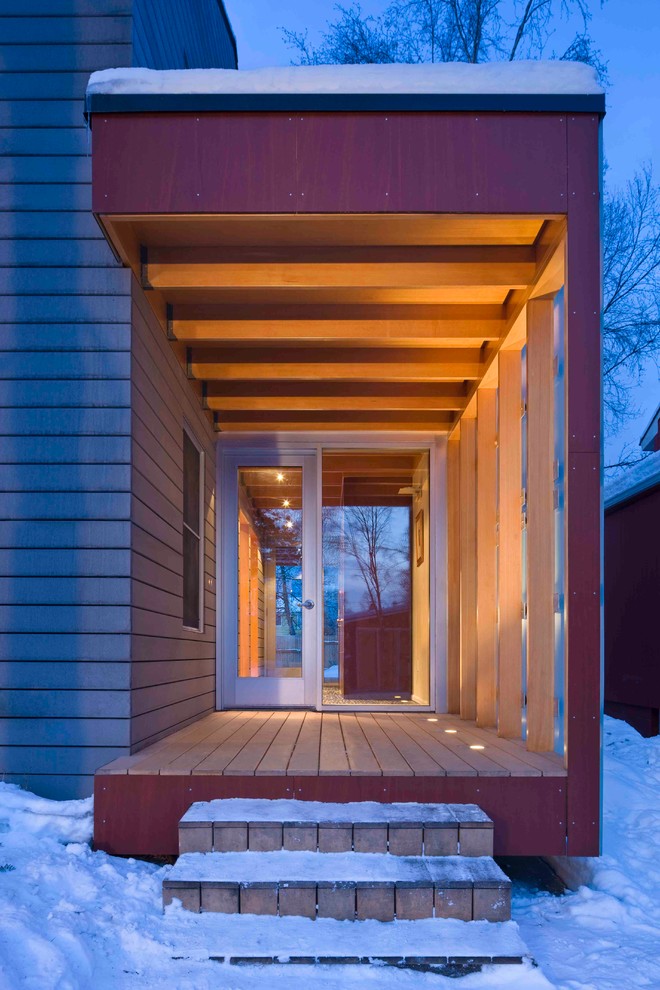 Duplex Conversion Modern Entry Salt Lake City by Black + White