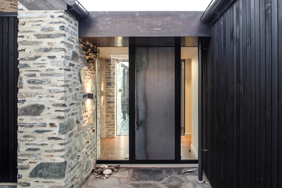 Inspiration for a contemporary entrance in Dunedin.