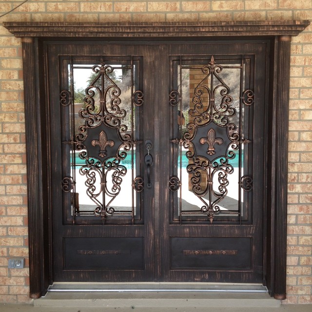 El Paso West Side House Victorien Entrée Dallas par The Iron