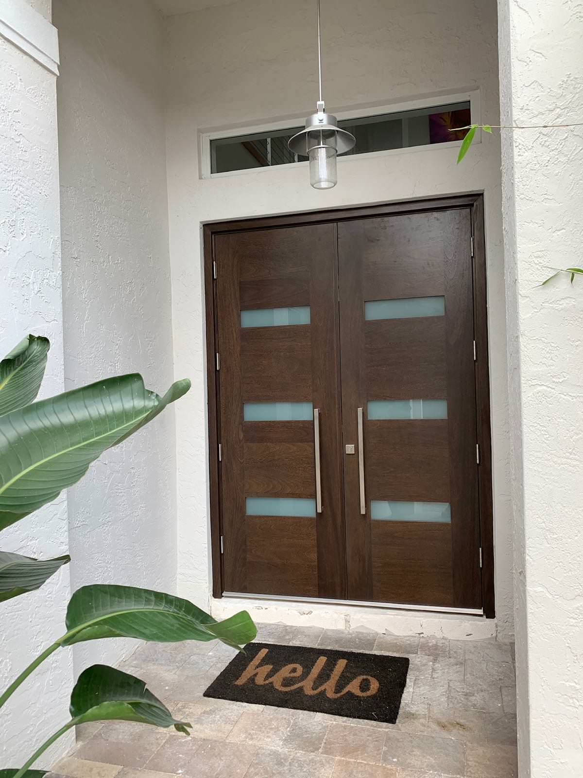 Entrance Doors Solid Wood Doors Impact Resistant Doors Installation Modern Entry Miami By Mastercraft Wood Hardware Houzz