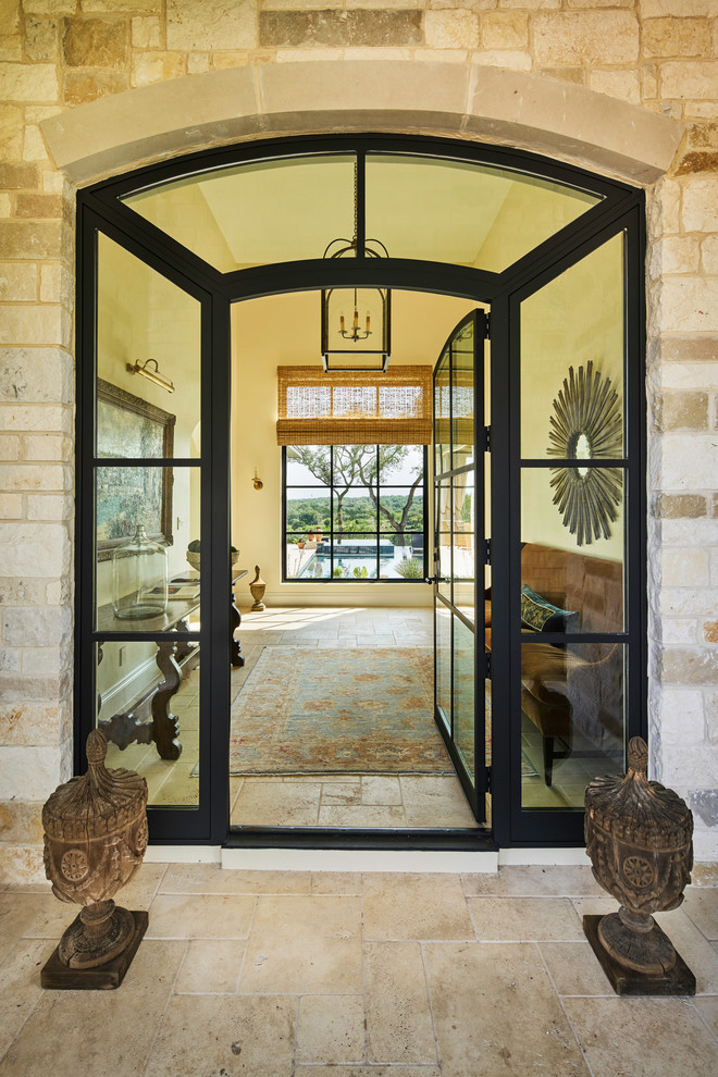 This is an example of a mediterranean entrance in Other.