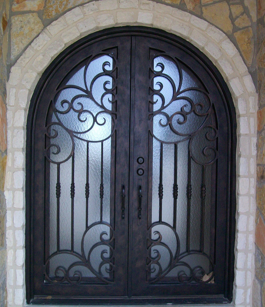 Entry Iron Door Traditional Entry Austin by San Marcos Iron