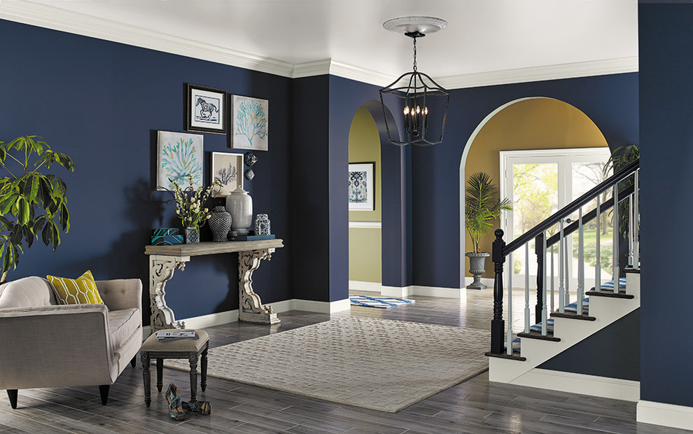 Inspiration for an entryway remodel in Orange County