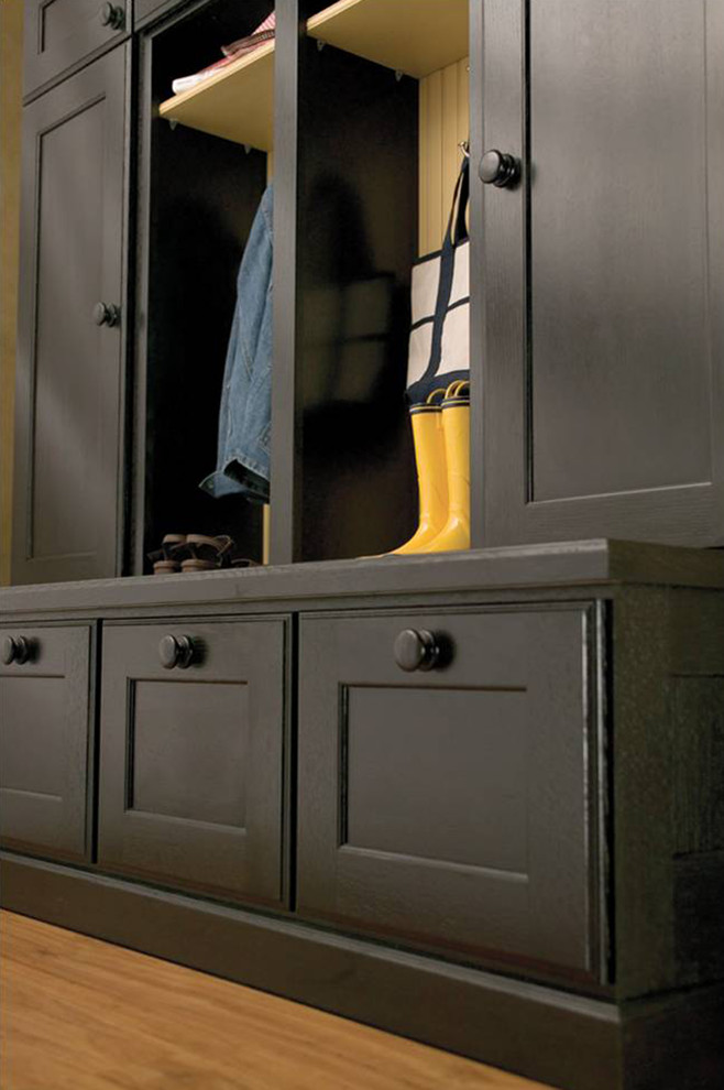 Entryway Boot Benches and Mudroom Lockers Traditional Entry