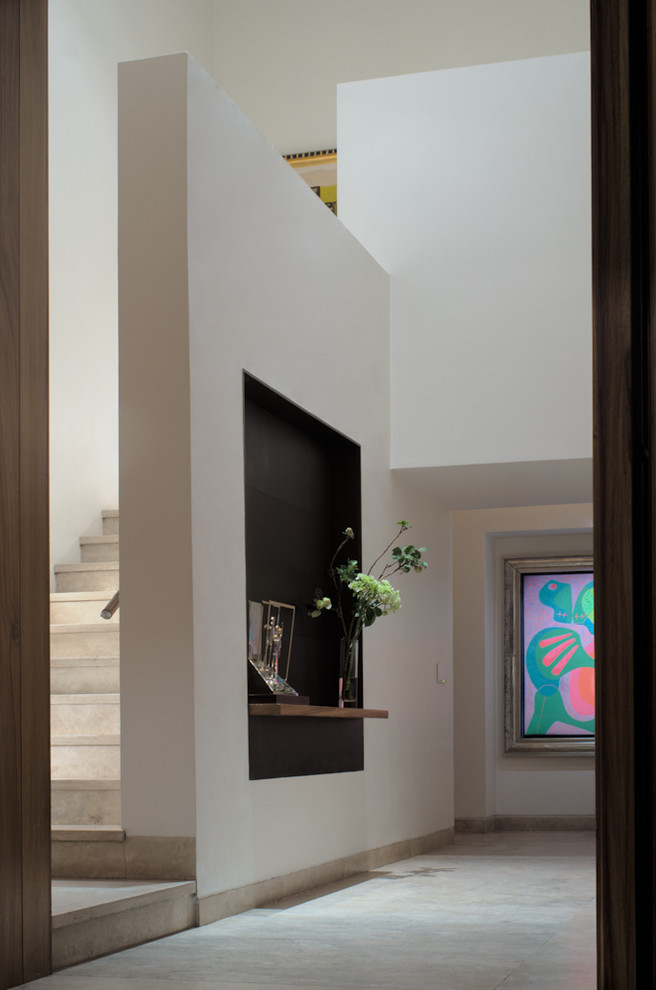 Inspiration for a contemporary entryway remodel in Mexico City