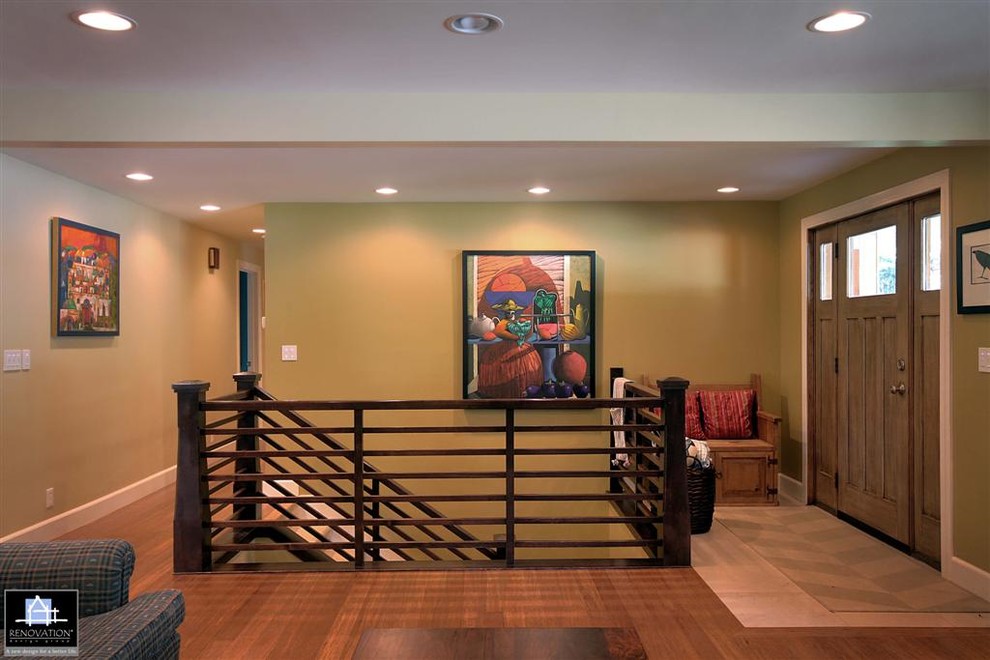Exterior & Interior Traditional Rambler - Traditional - Entry - Salt ...