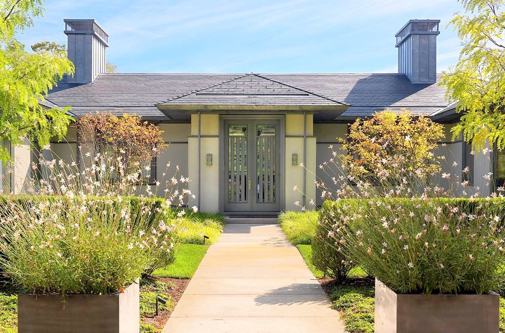 Exteriors Transitional Entry Boston by Northern Lights Painting Company, Inc. Houzz