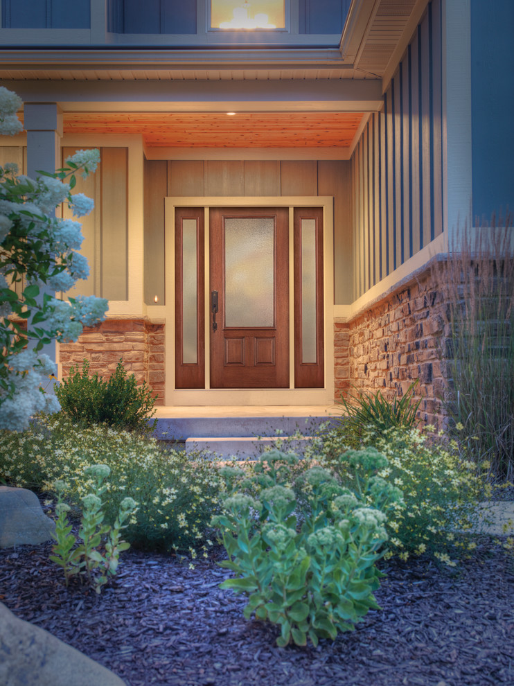 FCM32XN Granite Classic Fiberglass Mahogany Doors Collection