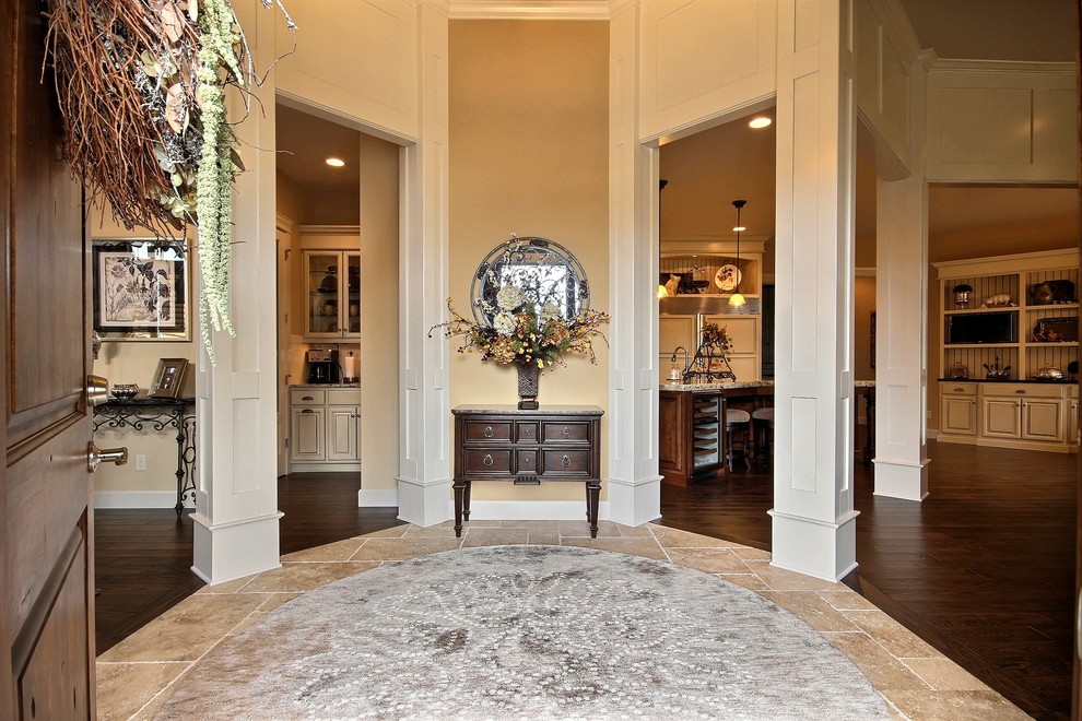 Inspiration for a craftsman entryway remodel in Portland