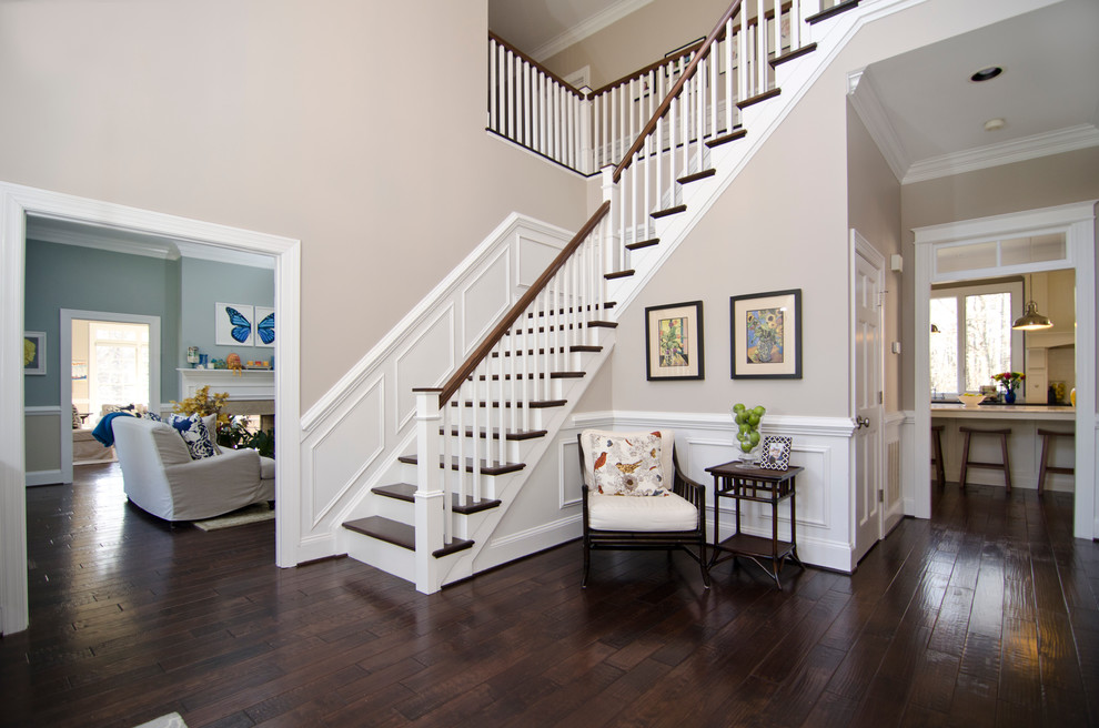 Inspiration for a transitional entryway remodel in DC Metro
