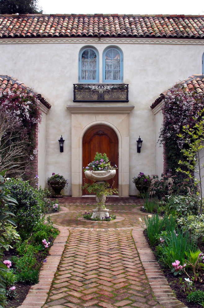 Inspiration for a french country entryway remodel in San Francisco