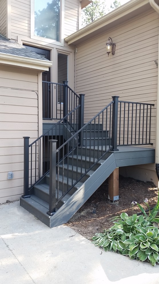 Front and Back Deck Trex Installation - Traditional - Entry - Denver ...