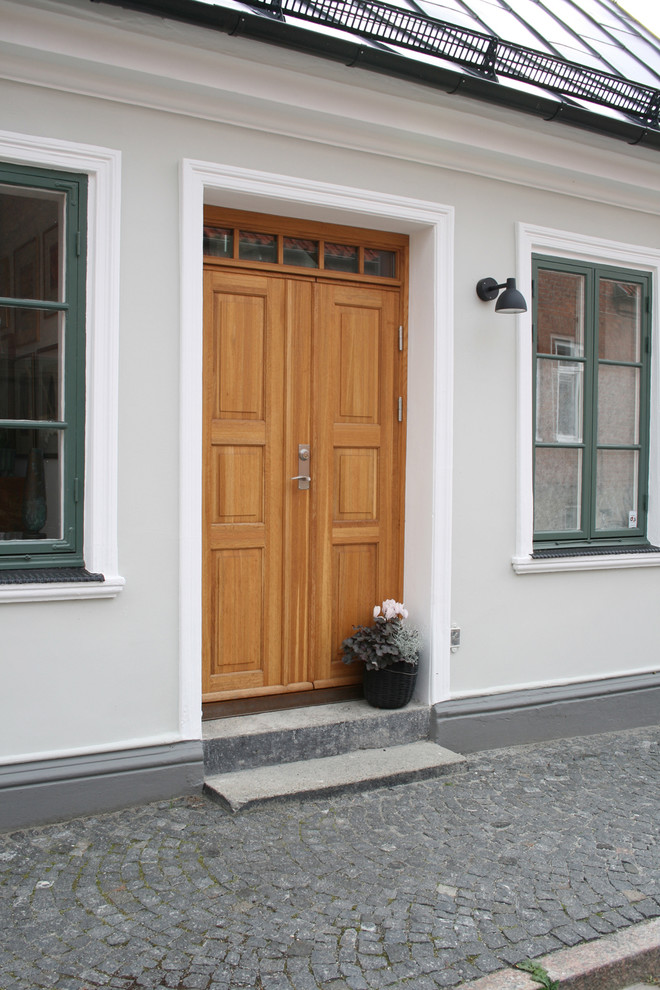 Design ideas for a traditional entrance in Malmo.