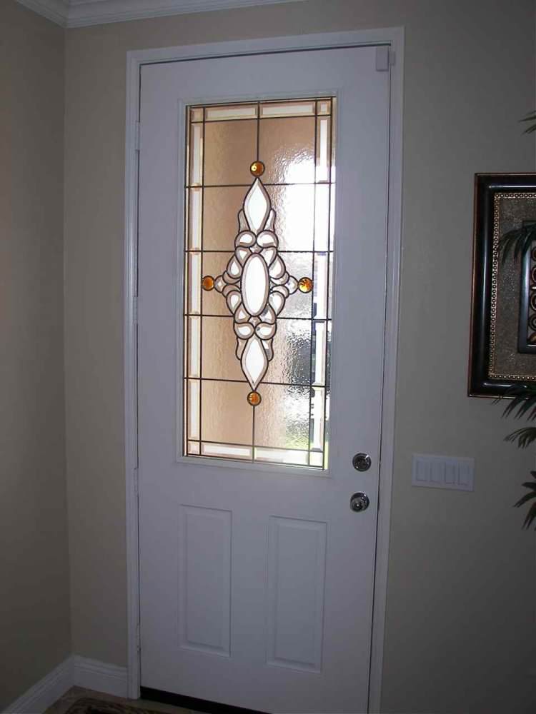 Beveled Glass Door Houzz, Beveled Glass Door Mirror